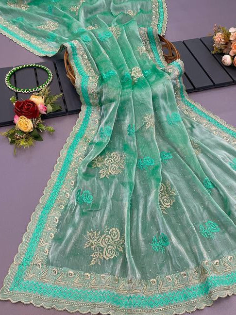Net Saree