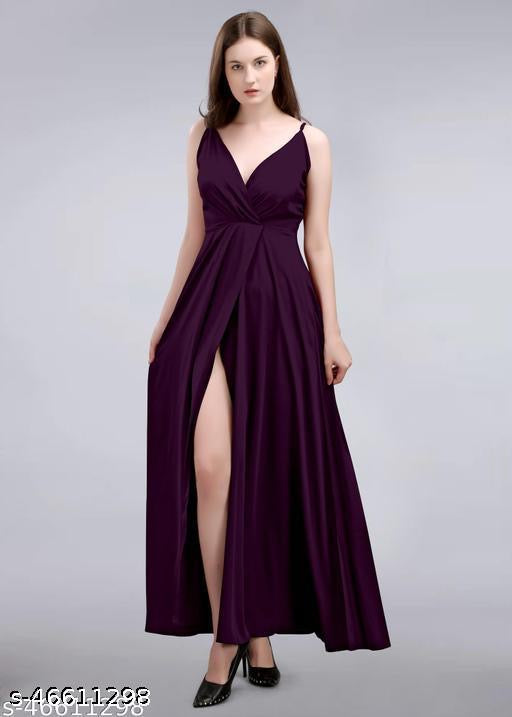 Front Slit Dress