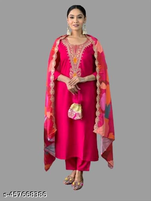 Viscose Kurti with Pant Set