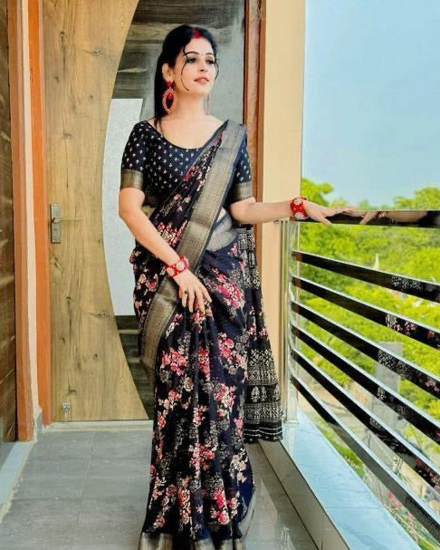 Floral Saree