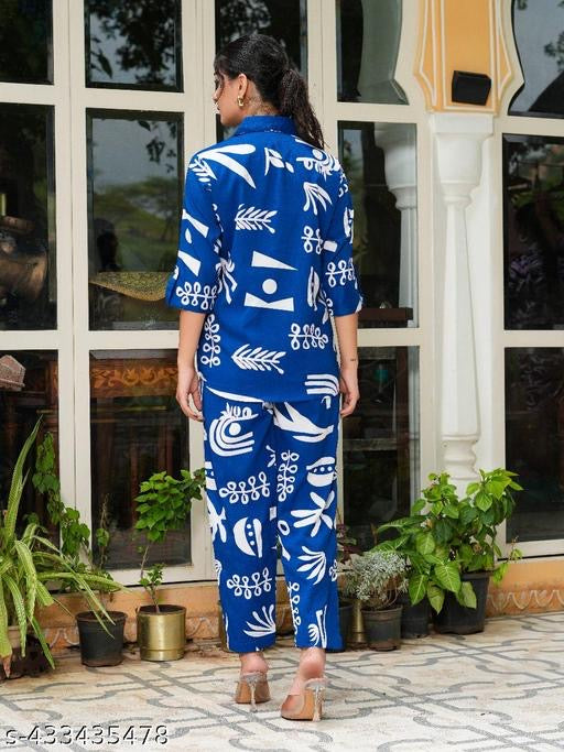 Printed Co ord Set