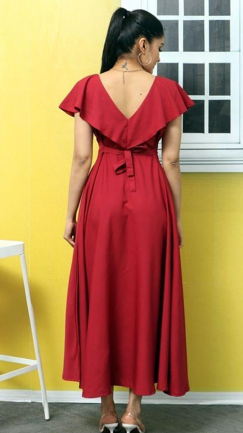 Square neck Dress