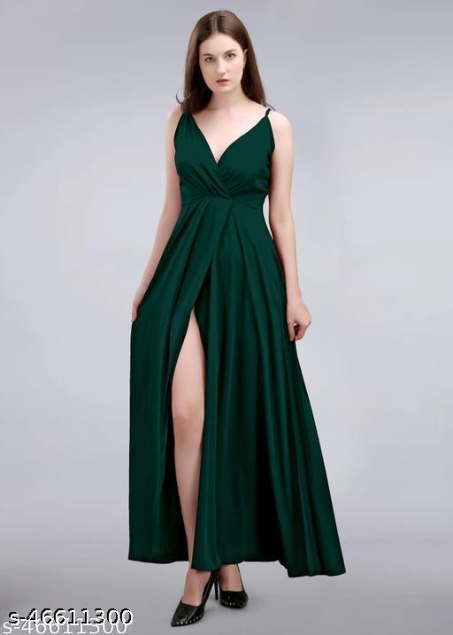 Front Slit Dress