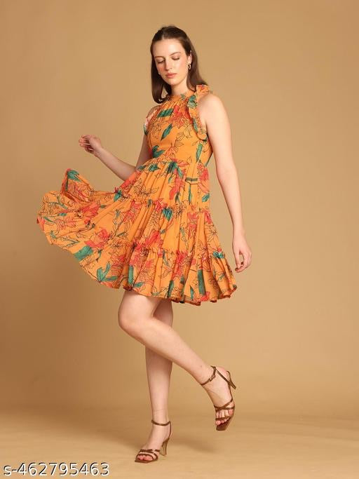 Floral Print Dress