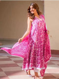 Trendy Anarkali Suit Set