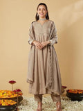 Silk Anarkali Dress