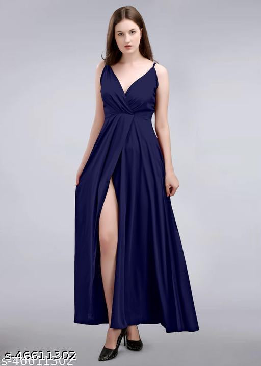 Front Slit Dress
