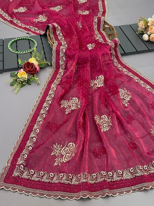 Net Saree