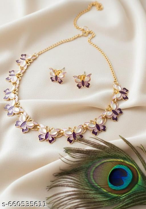 Butterfly Jewellery Set