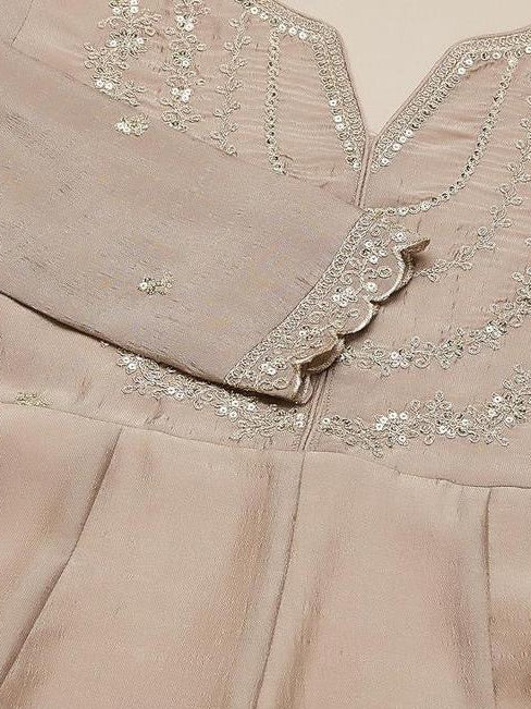 Silk Anarkali Dress