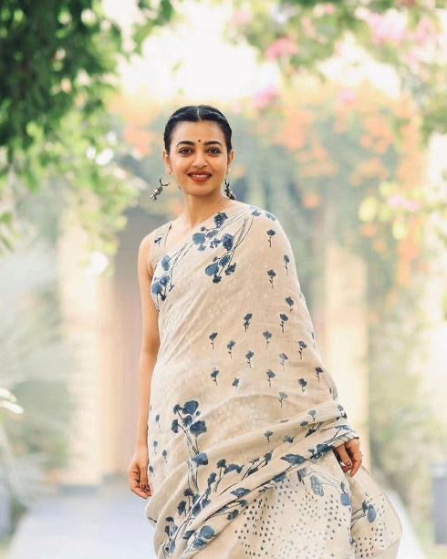 Printed Saree