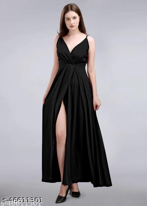 Front Slit Dress