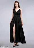 Front Slit Dress