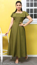 Square neck Dress