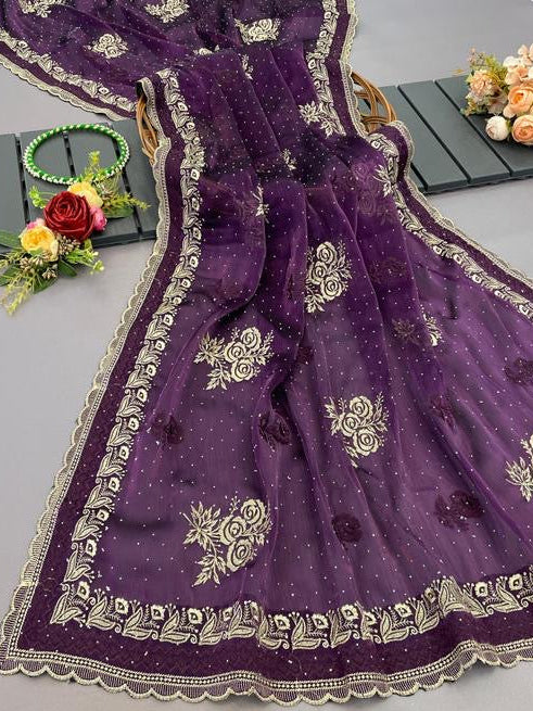 Net Saree