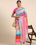 Multicolour Saree