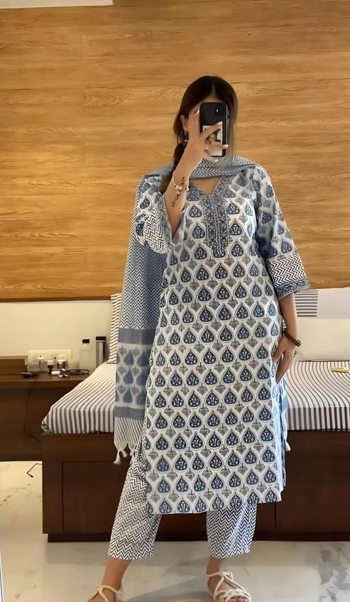 Printed Cotton Kurti